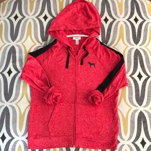 VS PINK full zip hoodie
